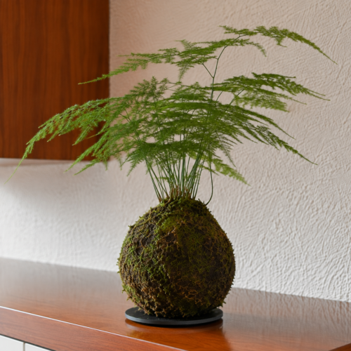 Kokedama Asparagus